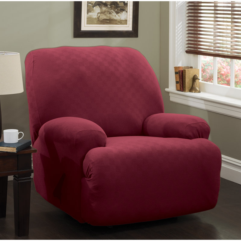 Red Barrel Studio® Jumbo Box Cushion Recliner Slipcover & Reviews Wayfair
